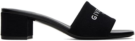 givenchy slide sandals canada|givenchy black 4g heeled sandals.